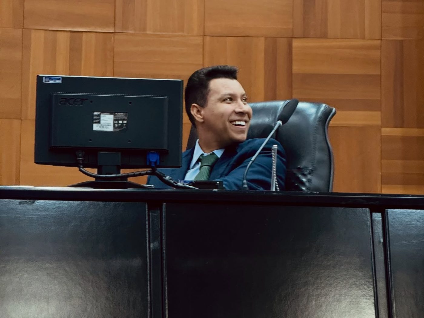 Alex Sandro durante sessão na Assembleia Legislativa de Mato Grosso